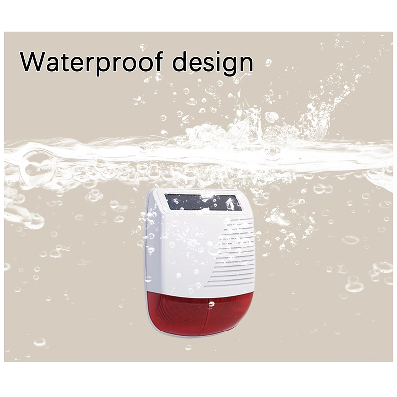 CPVAN-sirena inalámbrica para  - Alarm Siren Outdoor reseña y precio