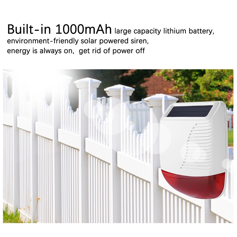 CPVAN-sirena inalámbrica para  - Alarm Siren Outdoor reseña y precio